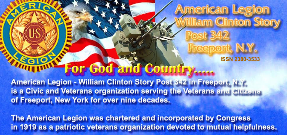 Legion Post 342-William Clinton Story, Freeport, N.Y.