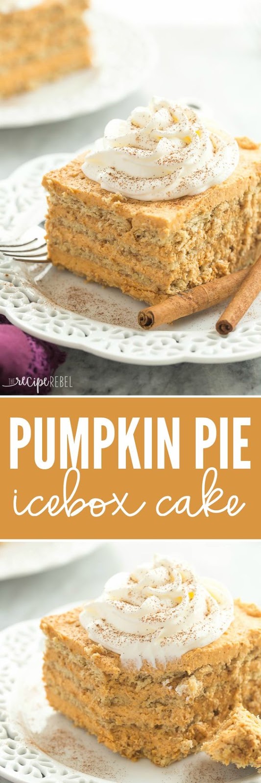 Pumpkin Pie Icebox Cake Recipe Girls Dishes