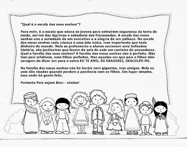 Texto para a volta às aulas - Mensagem de boas vindas Texto para a volta às aulas - Mensagem de boas vindas