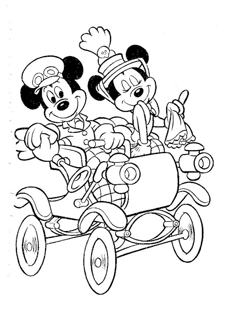 Dibujos de Mickey Mouse Para Imprimir y colorear | Colorear a Heidi