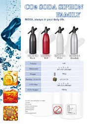 Soda Siphon (sifon -> apa imbunatatita cu CO2)