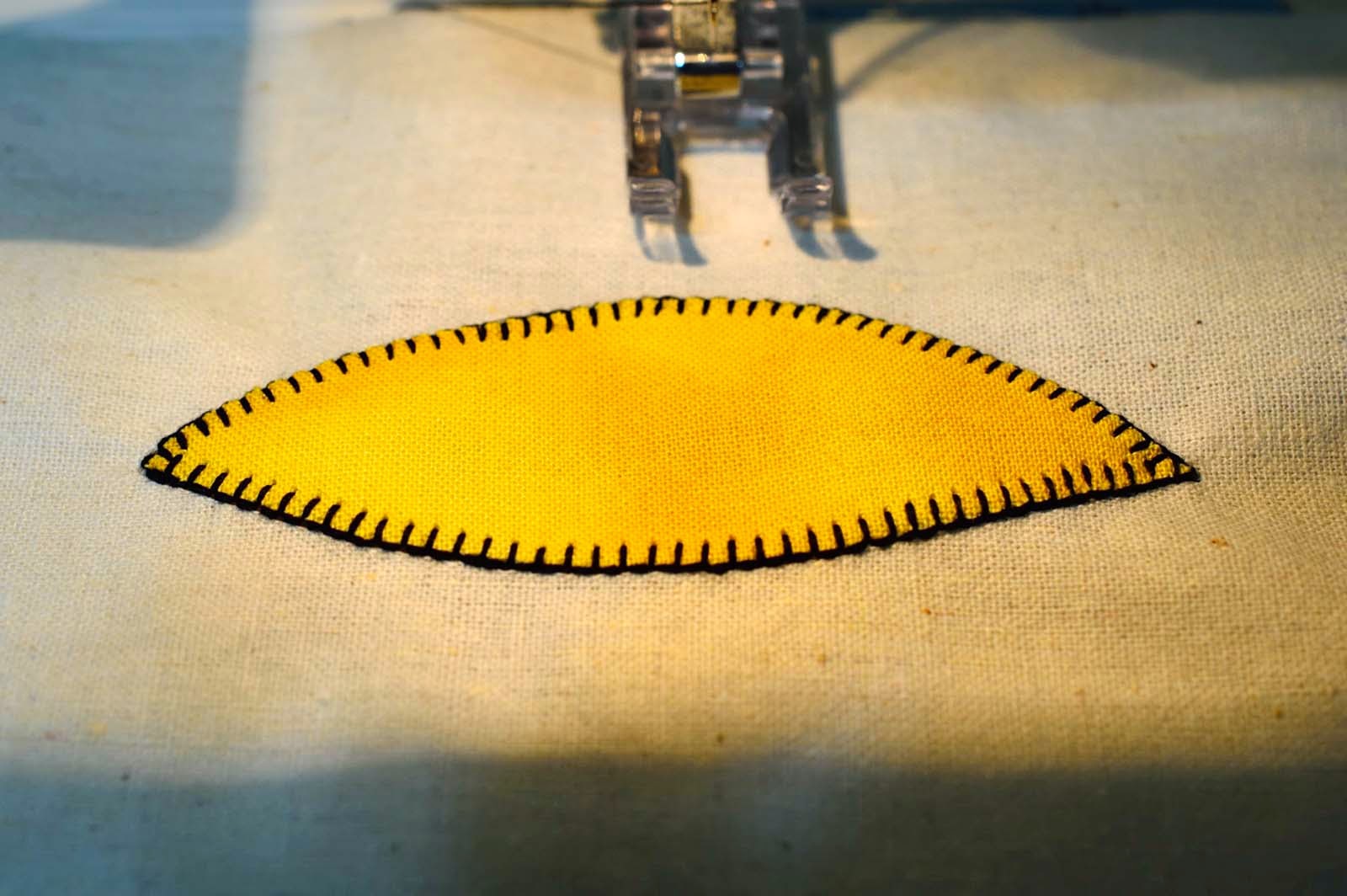 Machine Applique using Blanket Stitch Projects by Jane