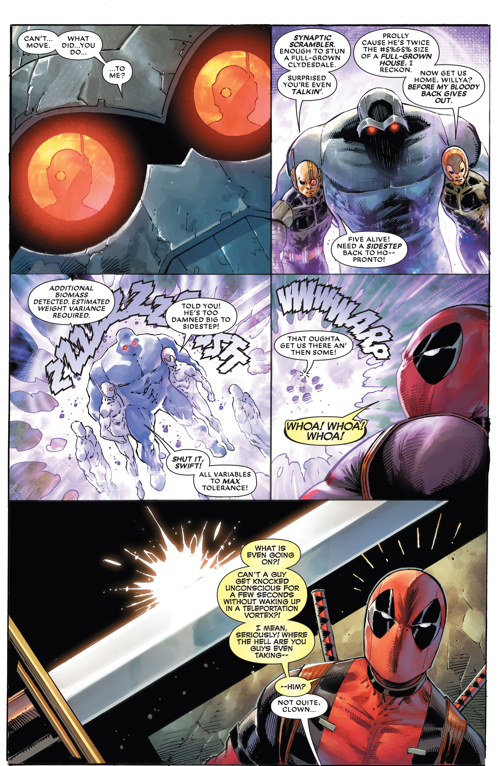 Read online Deadpool: Badder Blood comic -  Issue #1 - 22