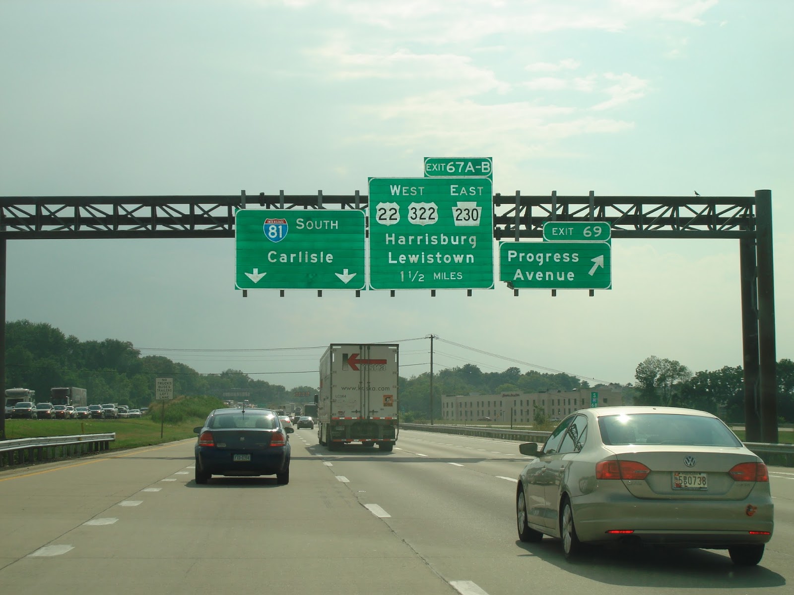 Luke's Signs Interstate 81 Harrisburg, Pennsylvania