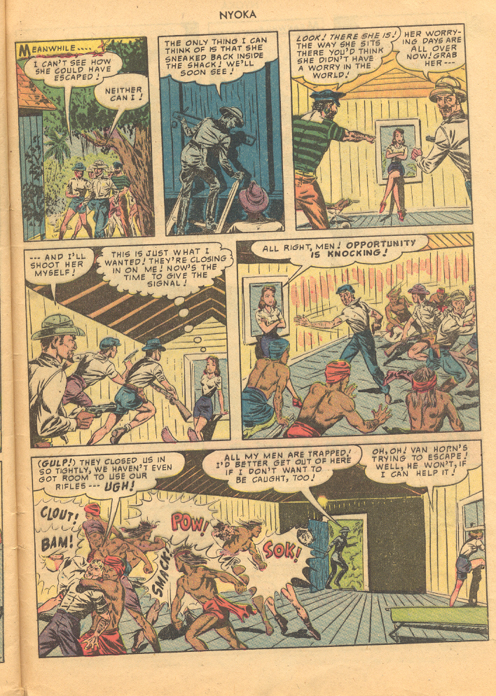 Read online Nyoka the Jungle Girl (1945) comic -  Issue #42 - 49