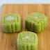 Green Tea (Matcha) Custard Snowskin Mooncakes