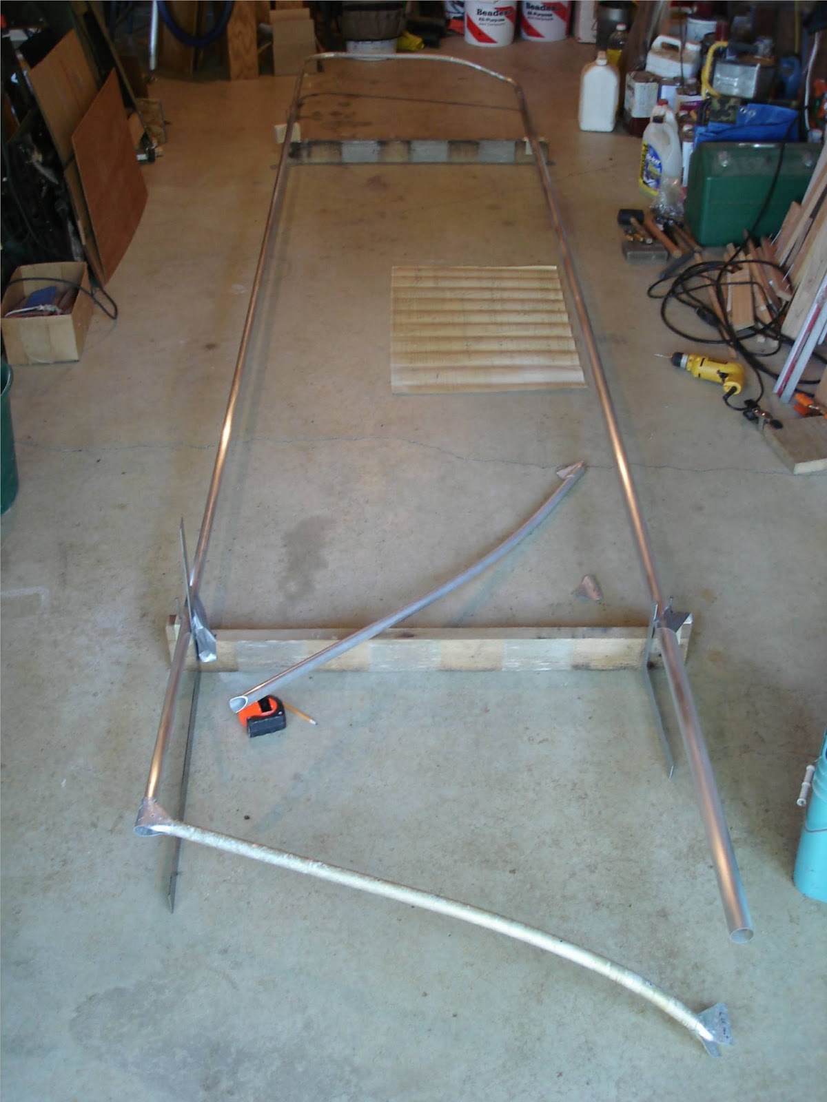 Easy Riser glider frame repair diary: #3 Wing Joiner Jig, Floor Wing ...