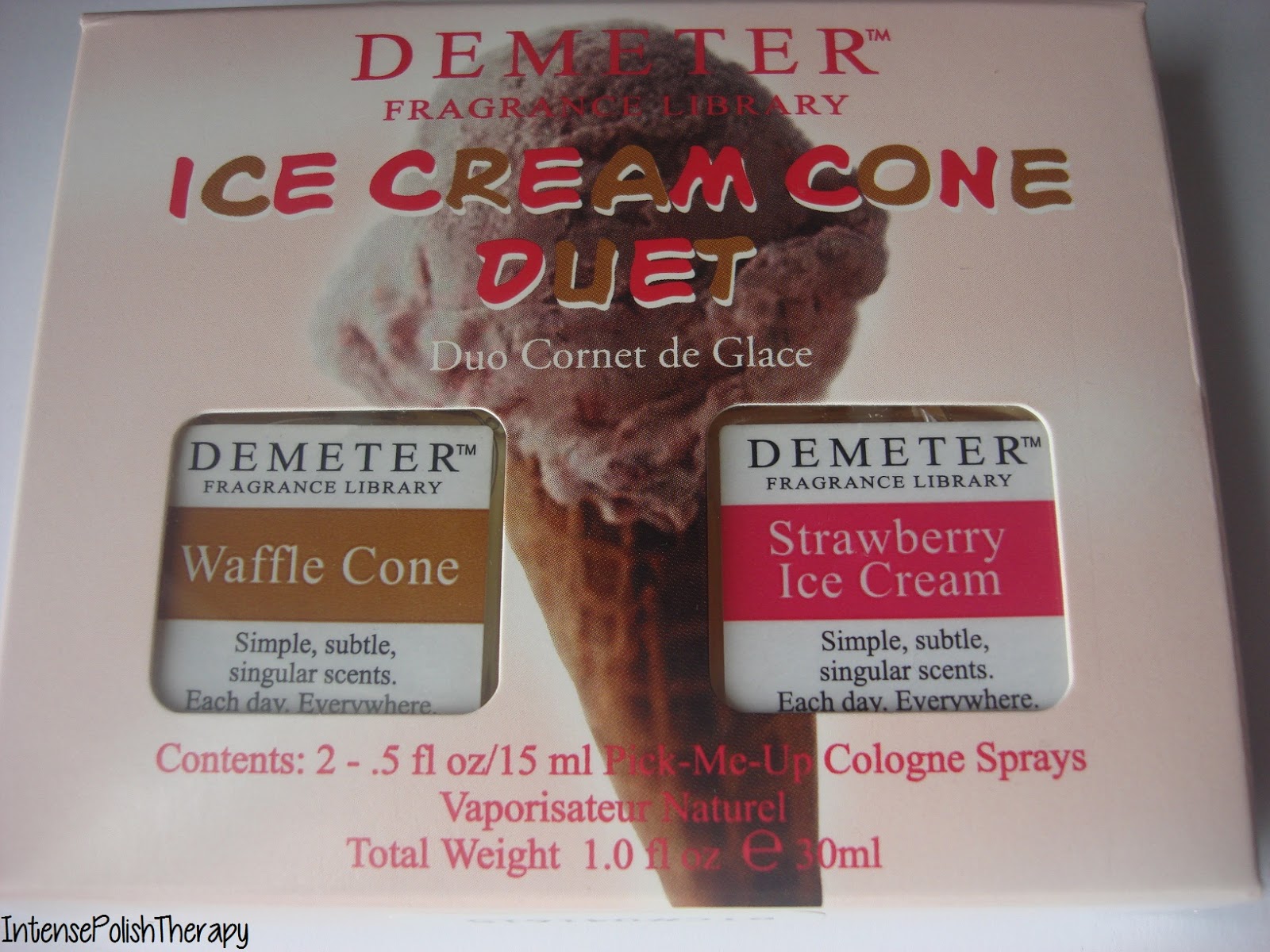 PrettynSpooky Demeter Fragrance Library Ice Cream Cone Duet