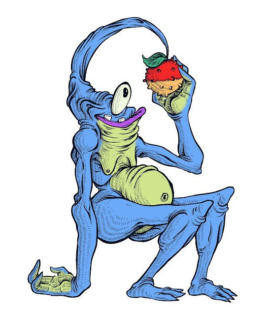 Anthony Briglia Illustration Character Design The Fruit Bearer