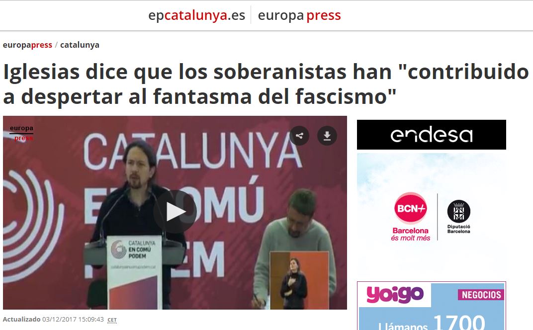 Palinuro Podemos también es del bloque nacionalespañol