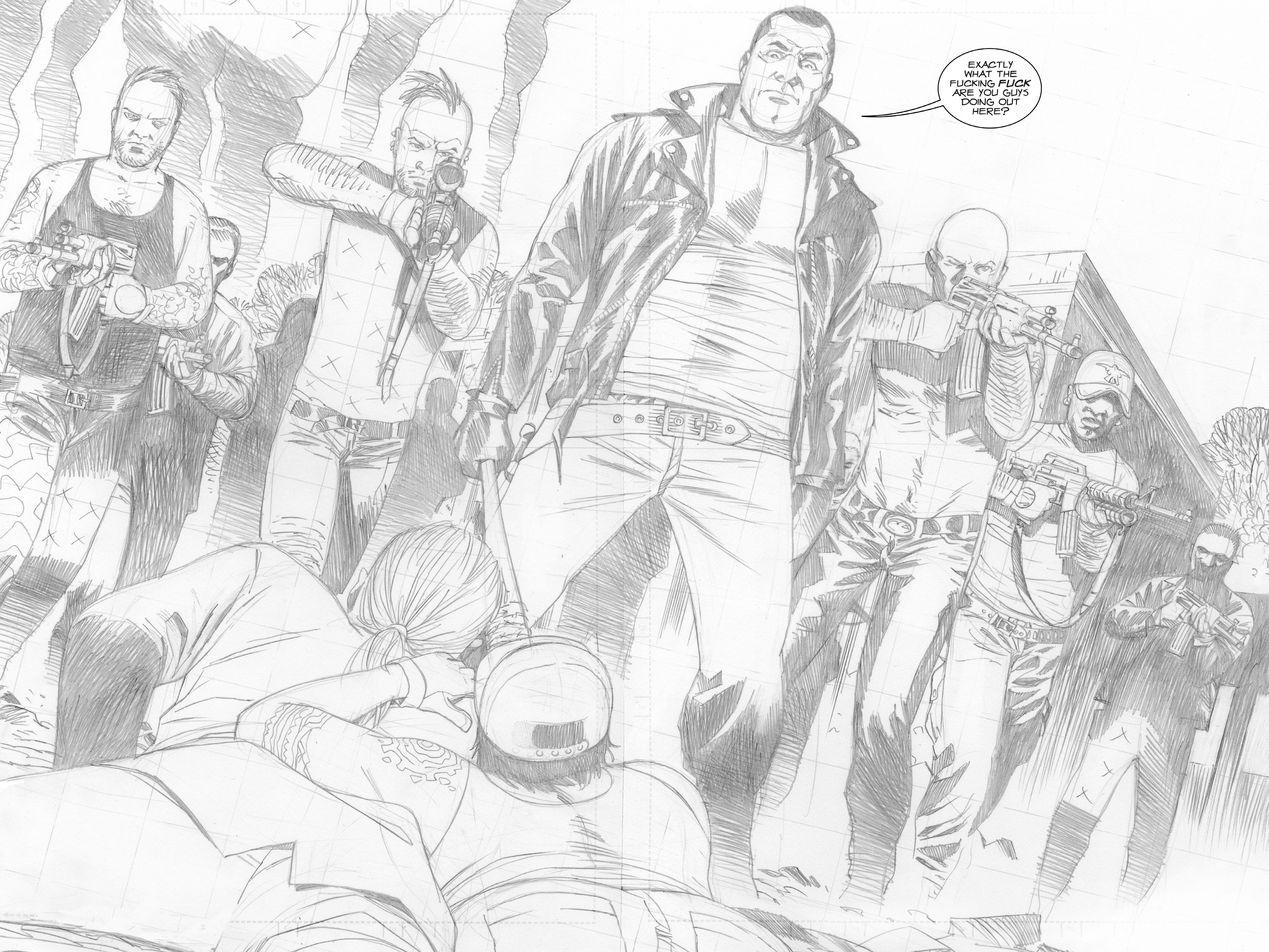 The Walking Dead issue All Out War Artist Proof Edition - Page 132