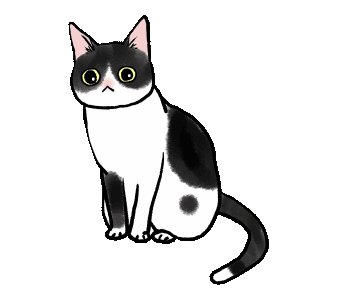 Cartoon Black And White Cat Pictures - Get Images Two
