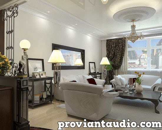 Gambar Desain Ruang Tamu Hitam Putih Nuansa Rumah di Rebanas - Rebanas