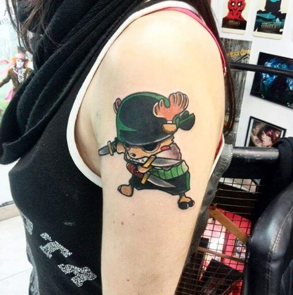 luffy whitebeard tatuagem