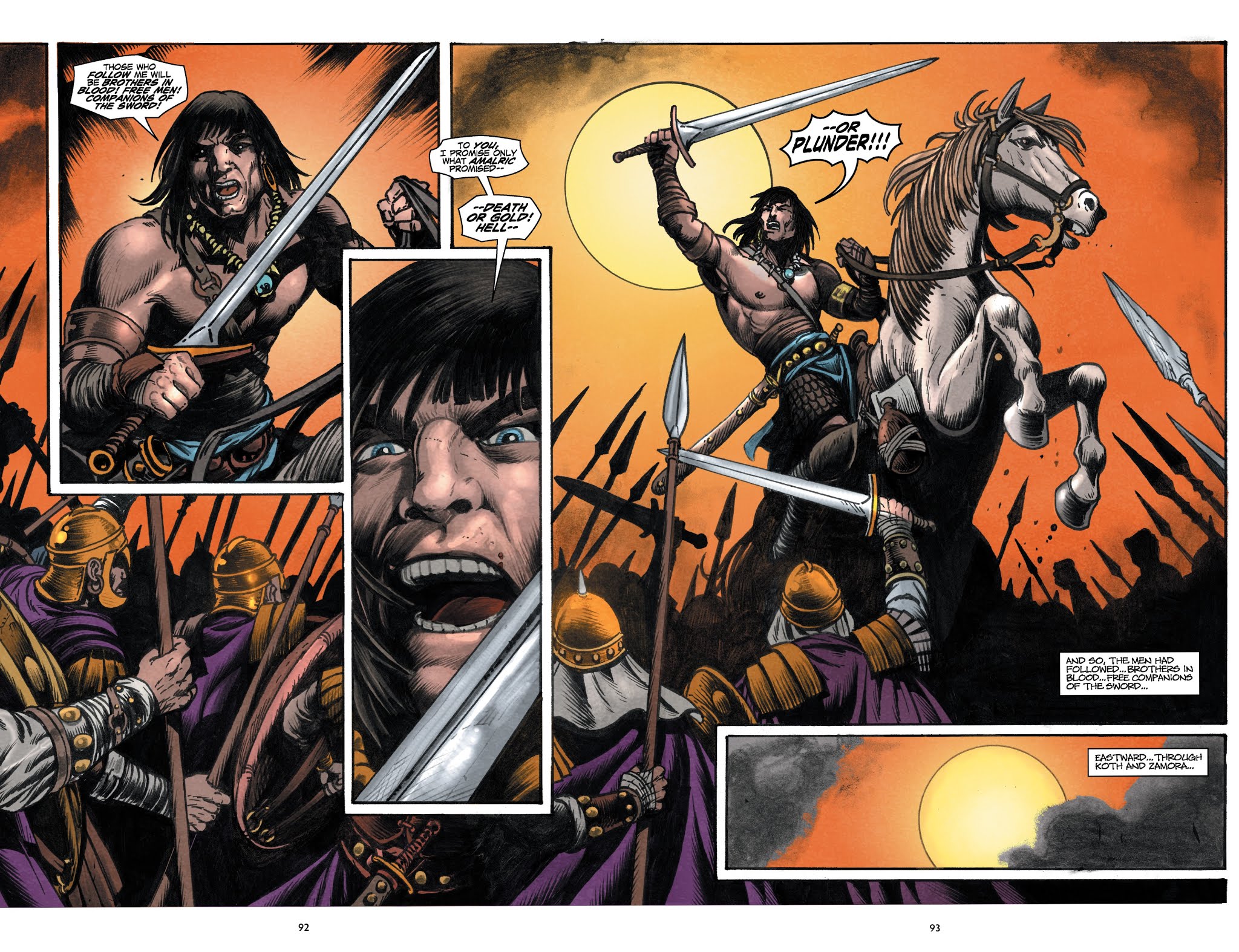 Read online Conan Omnibus comic -  Issue # TPB 4 (Part 1) - 92