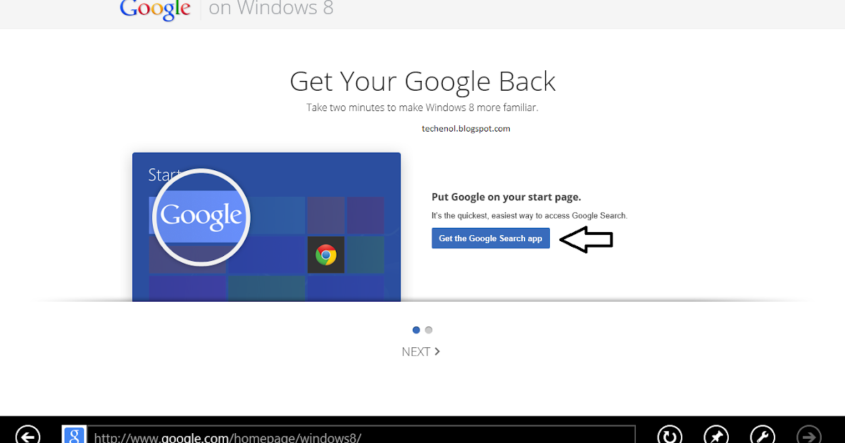 How to install Google Search app for Windows 8 | Techenol - How to
