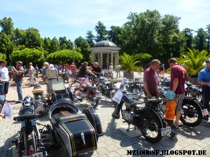 MZ1000SF: Oldtimer Treffen Bad Schmiedeberg