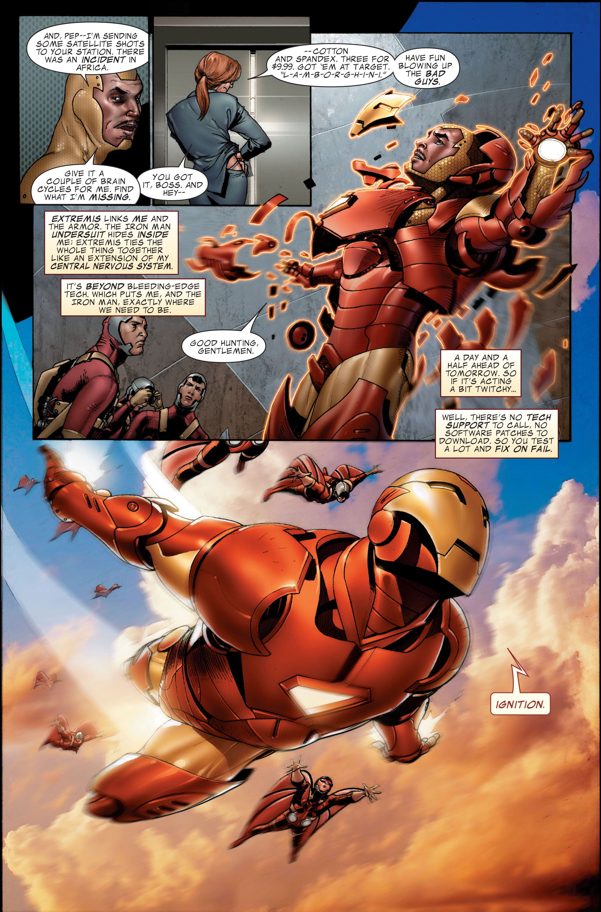 Invincible Iron Man (2008) 1 Page 20