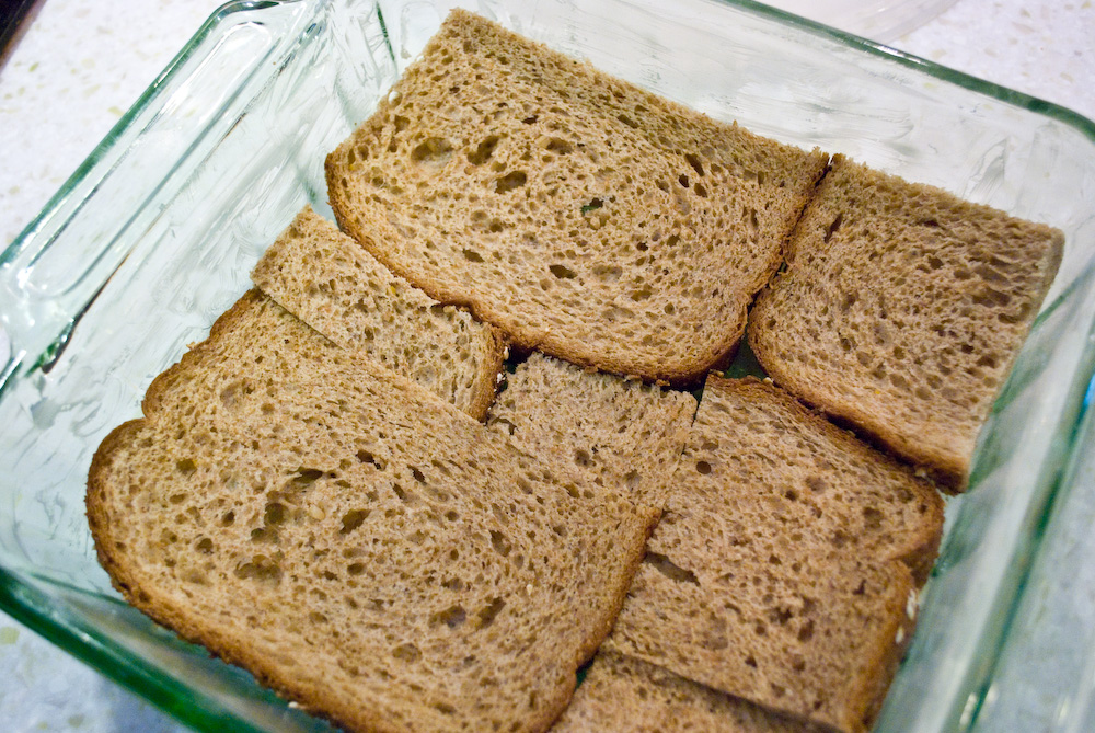 Recipes for a Quarterlife Savory Strata for Breakfast