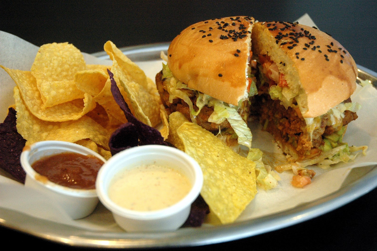 DUDE FOR FOOD The B&T Mexican Kitchen Burger