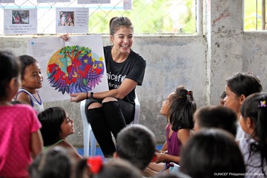 Anne Curtis as the new UNICEF Celebrity Advocate