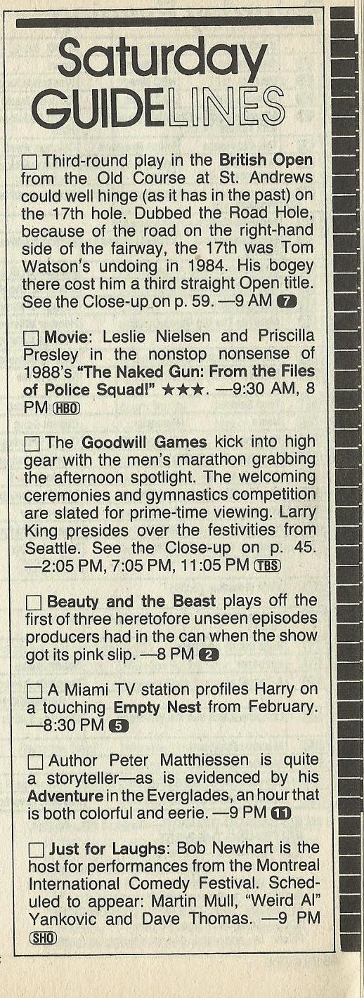 The TV Guide Historian Saturday Guidelines the-tv-guide-historian-saturday-guidelines