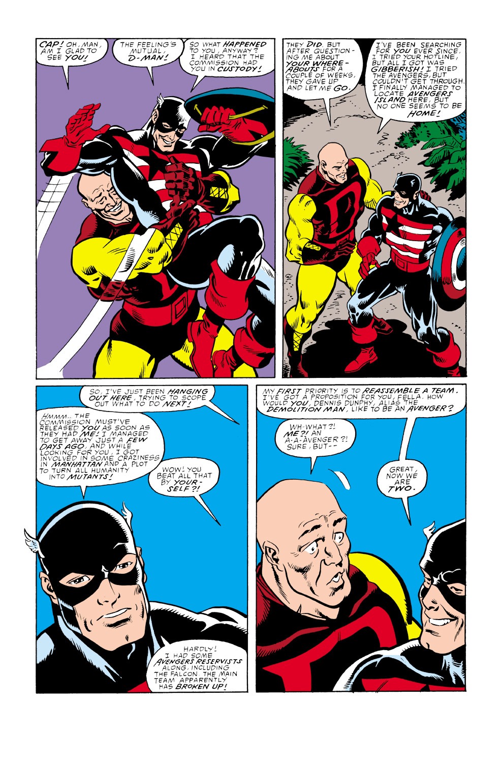 Read online Captain America (1968) comic -  Issue #349 - 4