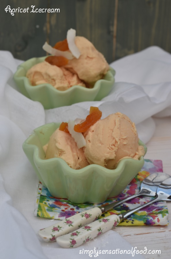 Apricot Ice cream simply.food