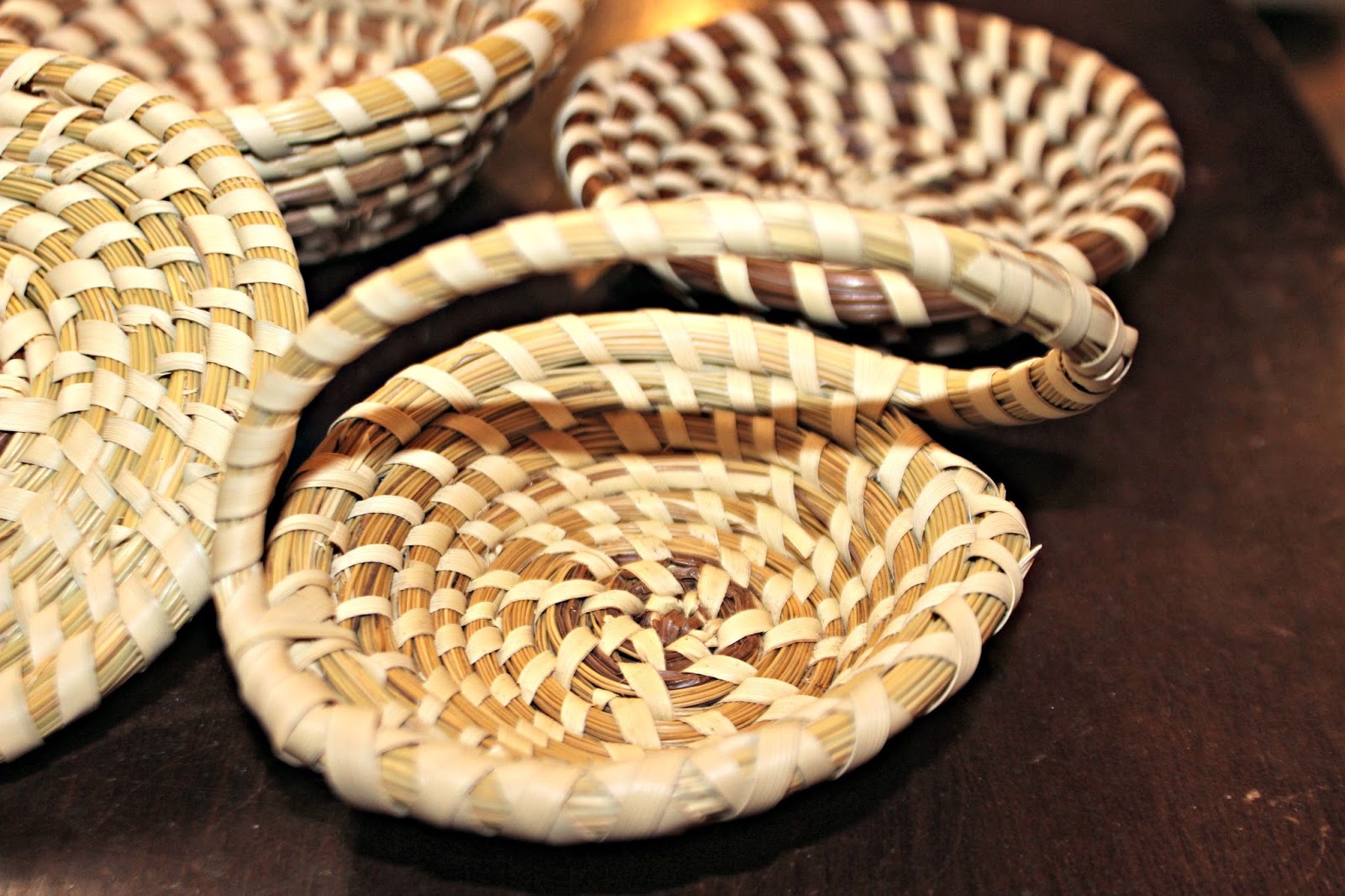 Our Retirement Days Making a Sweetgrass Basket