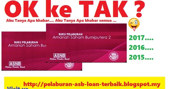 Dividen ASB2 2017 : Ok ke Tak? | Asb Loan. Teknik Strategi ...