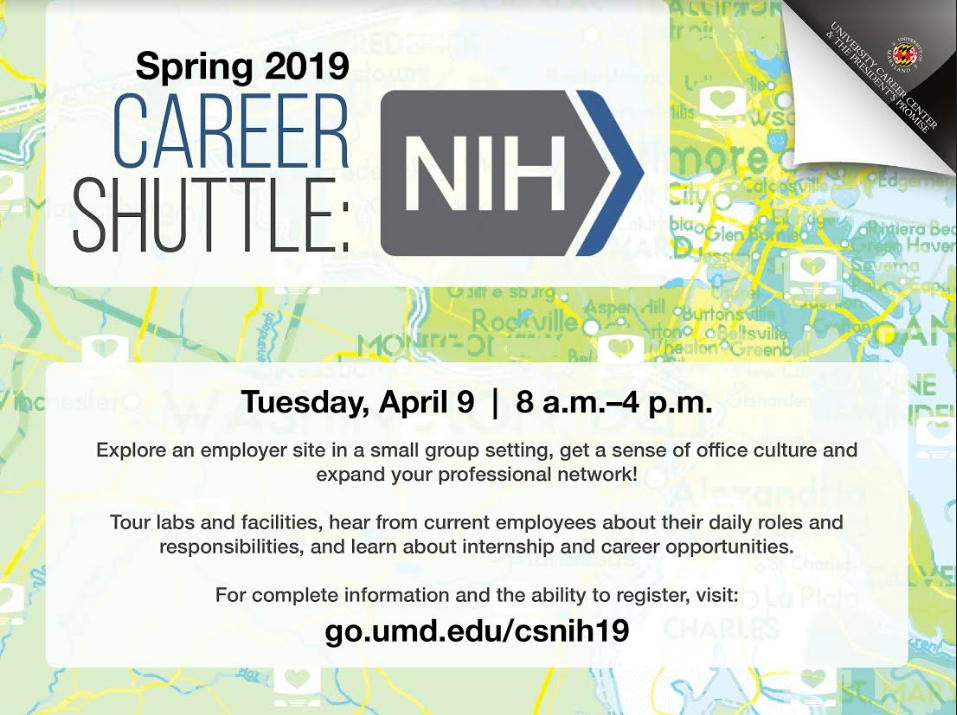 UMD PSYC ENews Still a few spots left for the April 9th Career