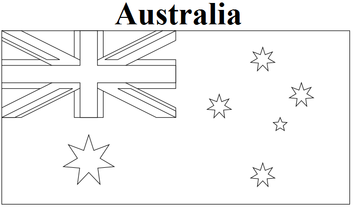 Blog de Linguagens: Coloring Flags of Australia states and territories