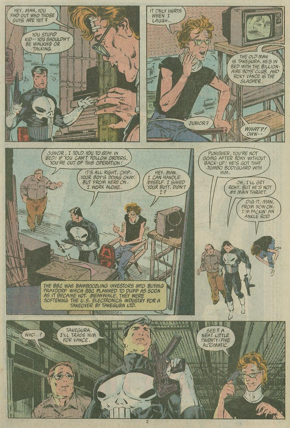 Read online The Punisher (1987) comic -  Issue #9 - Insider Trading - 3
