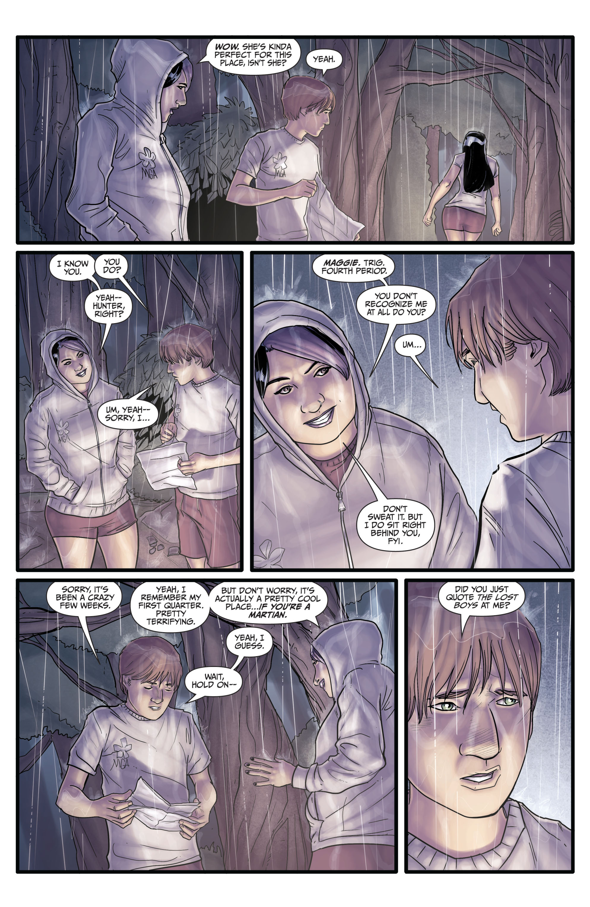 Read online Morning Glories comic -  Issue #15 - 8