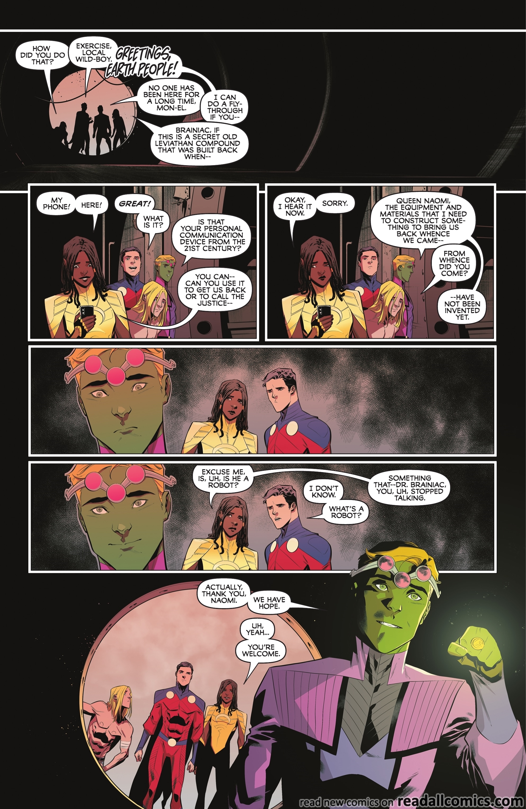 Justice League vs. the Legion of Super-Heroes Vol. 1 chapter 4 page 4