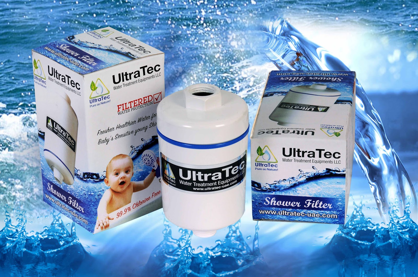 Anti hair fall shower filter shower filter dubai