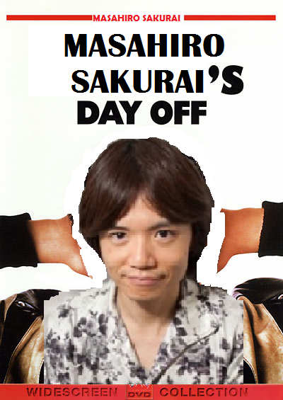 Masahiro Sakurai's Day Off Masahiro Sakurai should be like Ferris Bueller and get a day off.