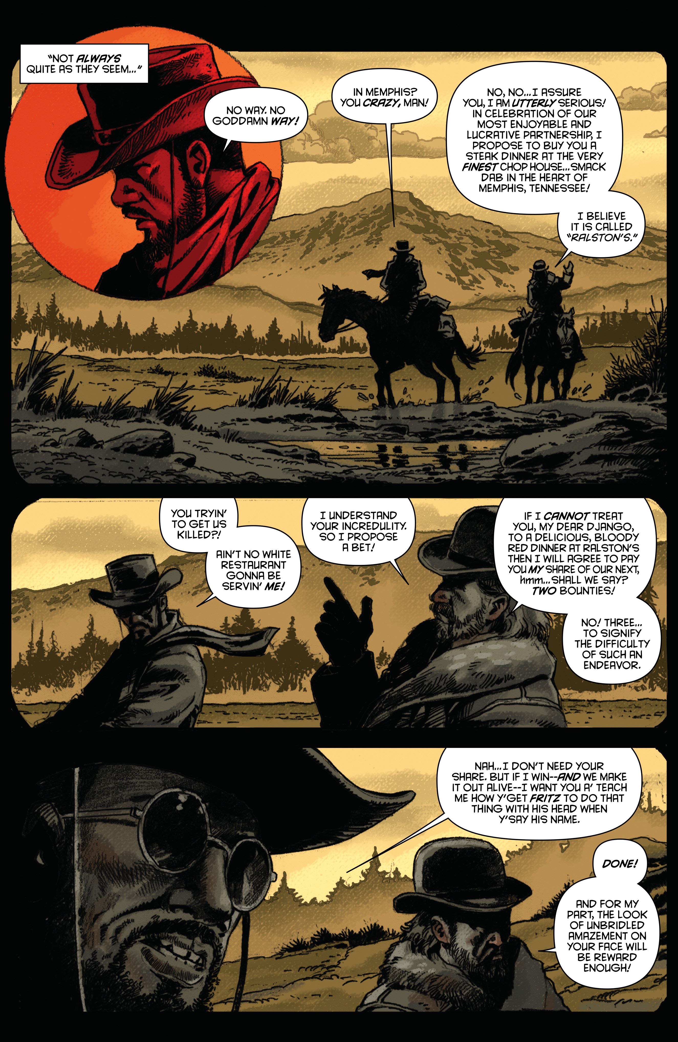 Read online Django/Zorro comic -  Issue # _TPB - 111