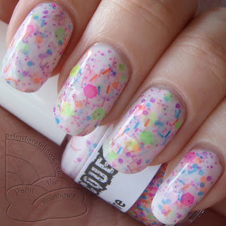 paint the rainbows ★彡: Lush Lacquer Neon Glitters - Haywire, I Lost My ...