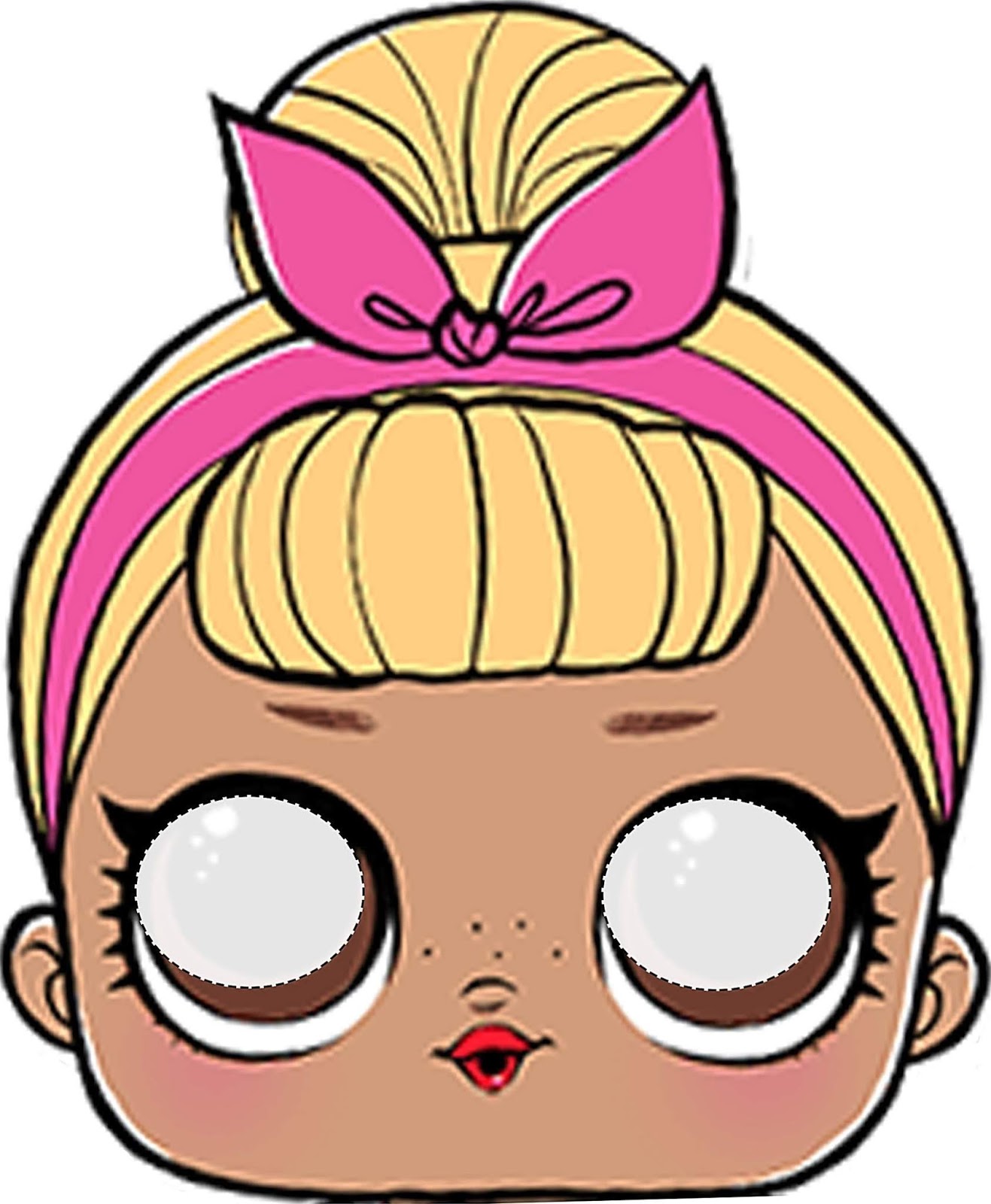 LOL Surprise Free Printable Masks Oh My Fiesta In English LOL Surprise Free Printable Masks Oh My Fiesta In English