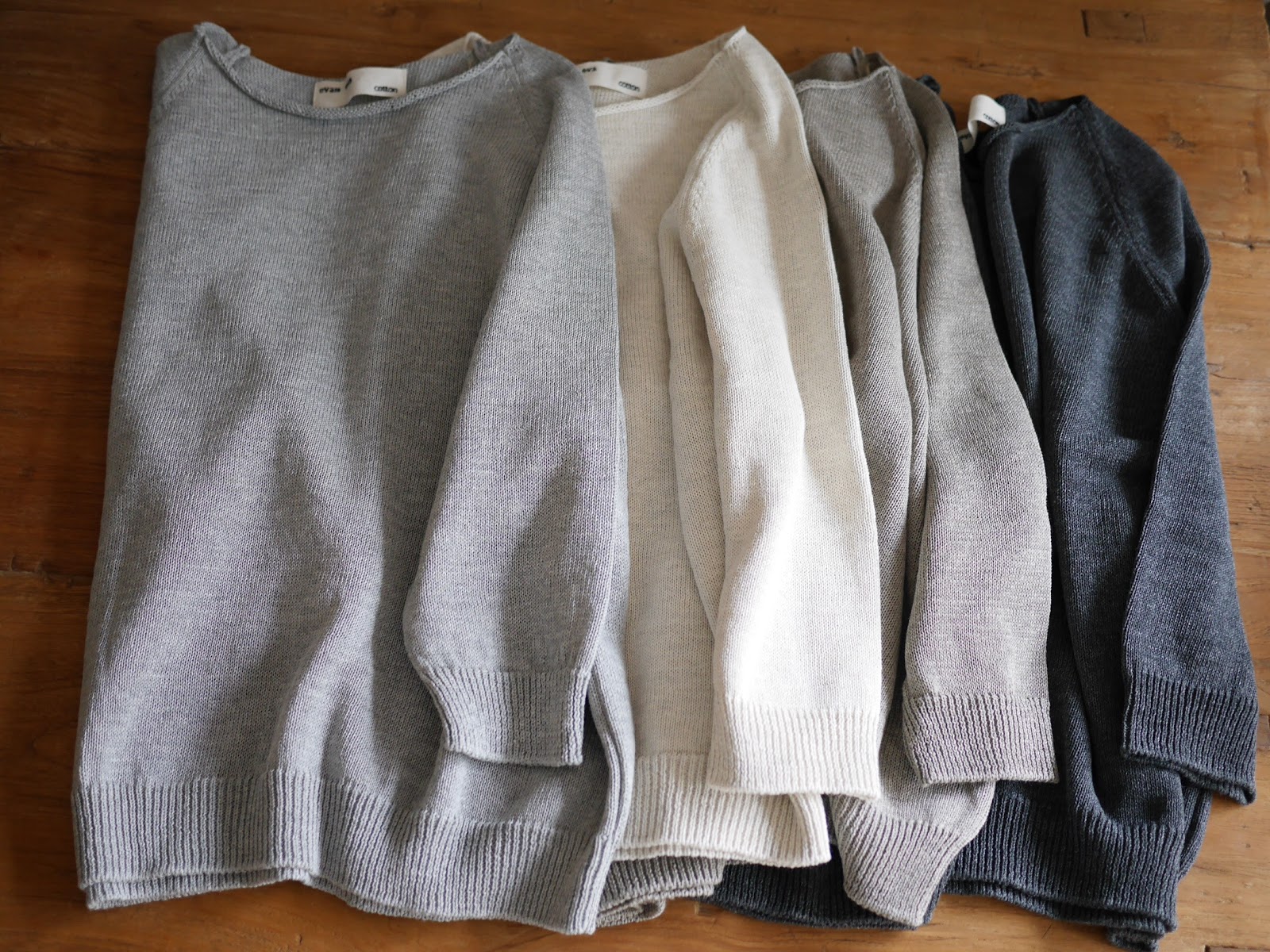 日々花手帖: evam eva ニットとプルオーバー