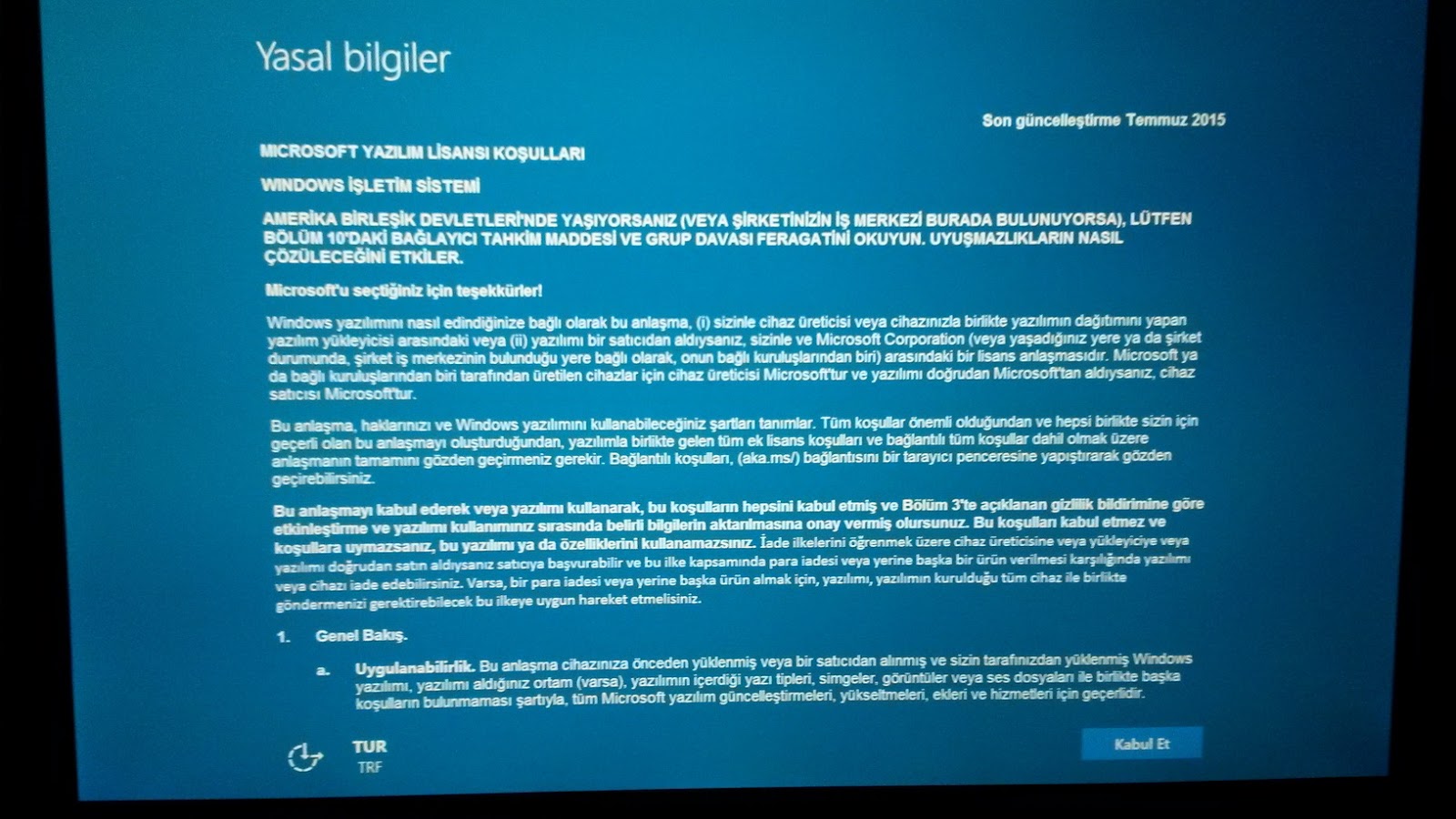 casper nirvana n410 tablet kurulumu