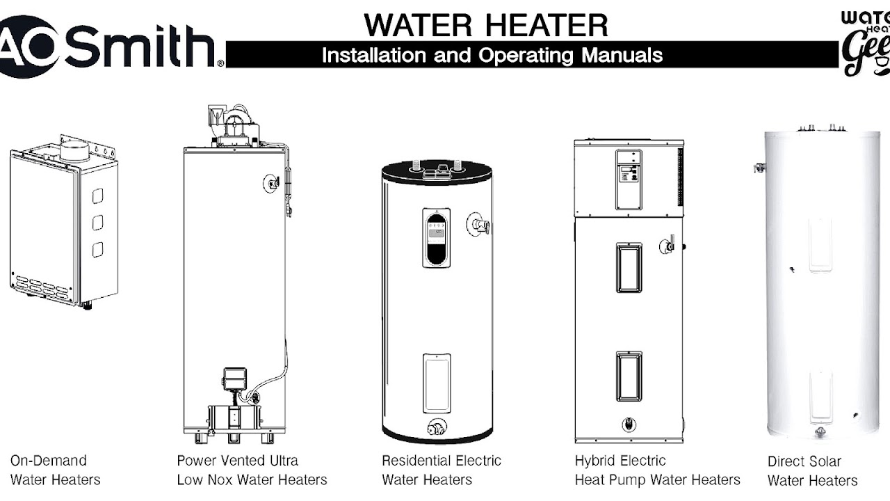 Ao Smith Electric Water Heater Reviews