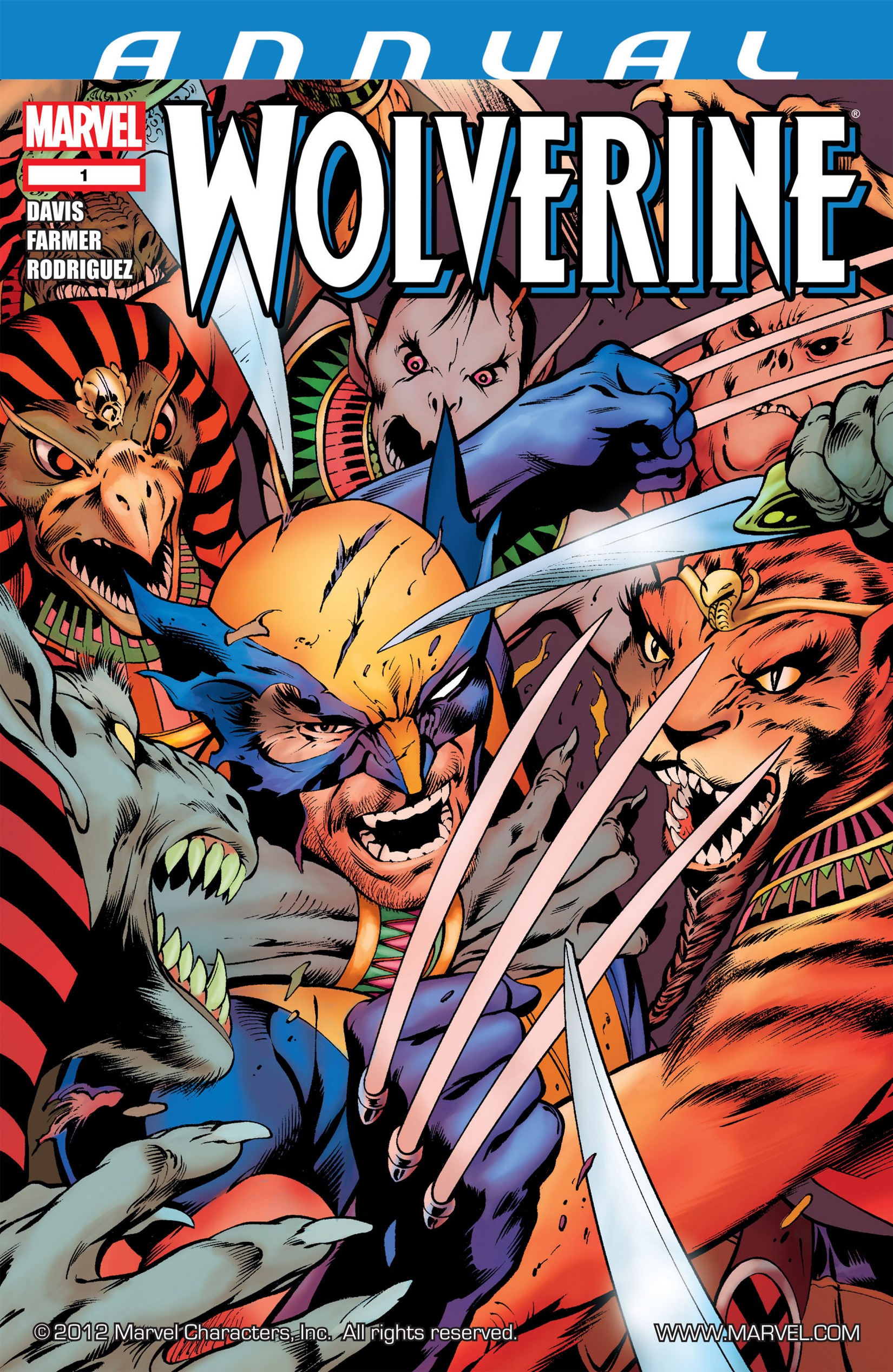 Read online Wolverine (2010) comic -  Issue # Annual 1 - 1