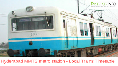 Hyderabad MMTS metro station - Local Trains Routes