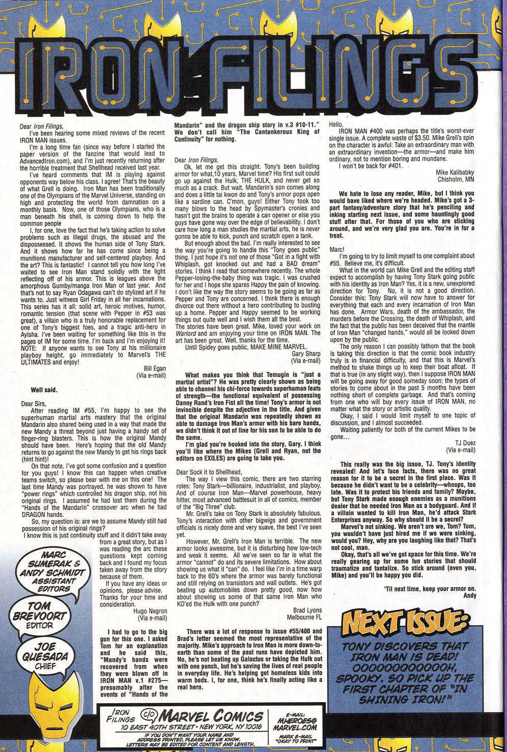 Read online Iron Man (1998) comic -  Issue #58 - 24