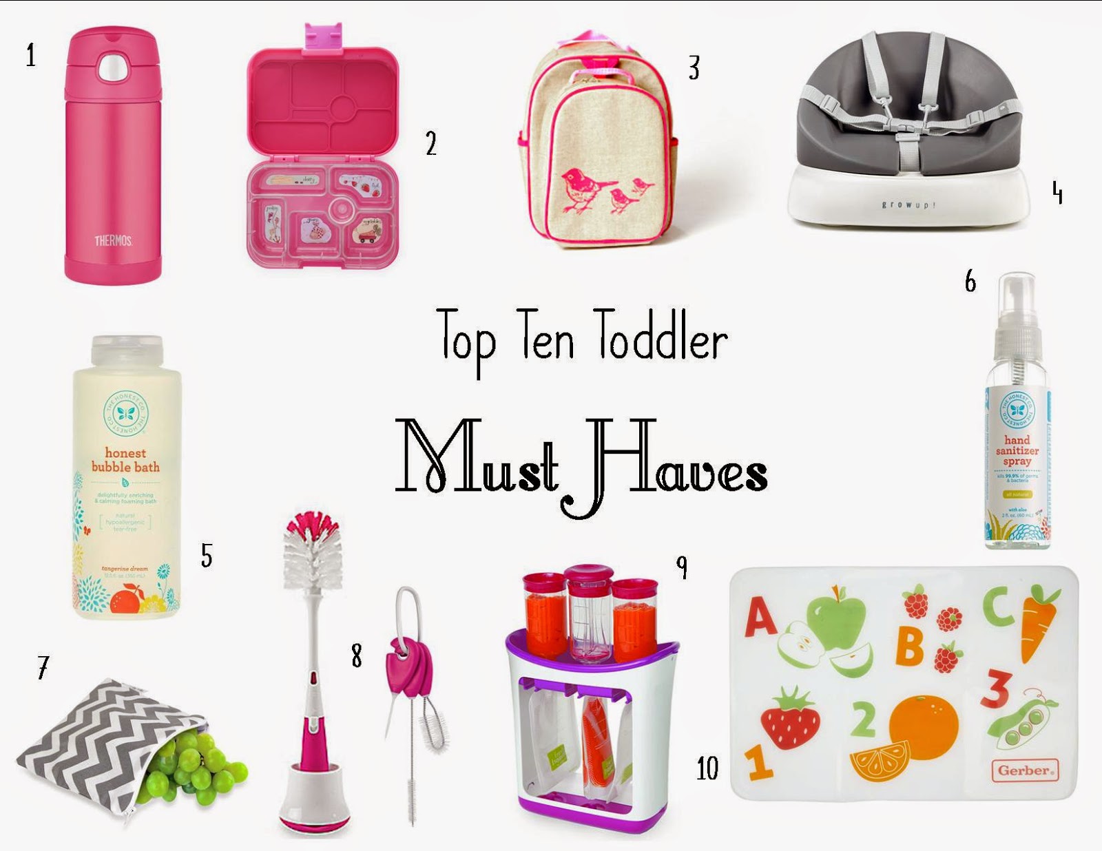 Crazy Love Laughter: Top 10 Toddler Must Haves