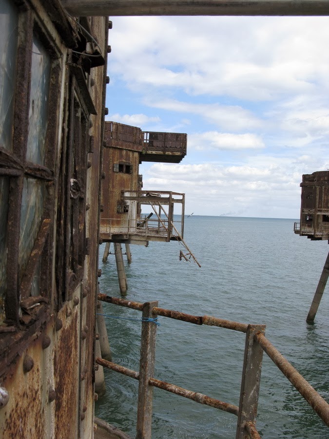 Deserted Places: Maunsell Forts: The abandoned sea forts from World War II