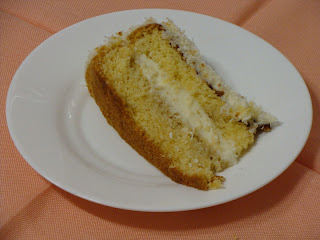 Porción tarta Raffaello