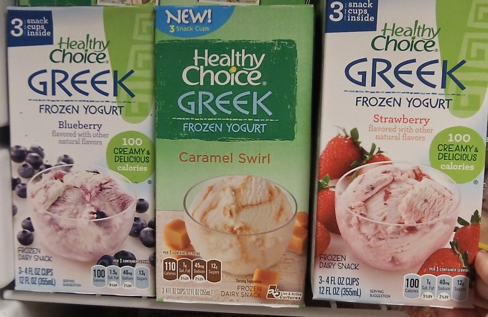 Lori's Blog reviews and more Healthy Choice Greek Style frozen yogurt